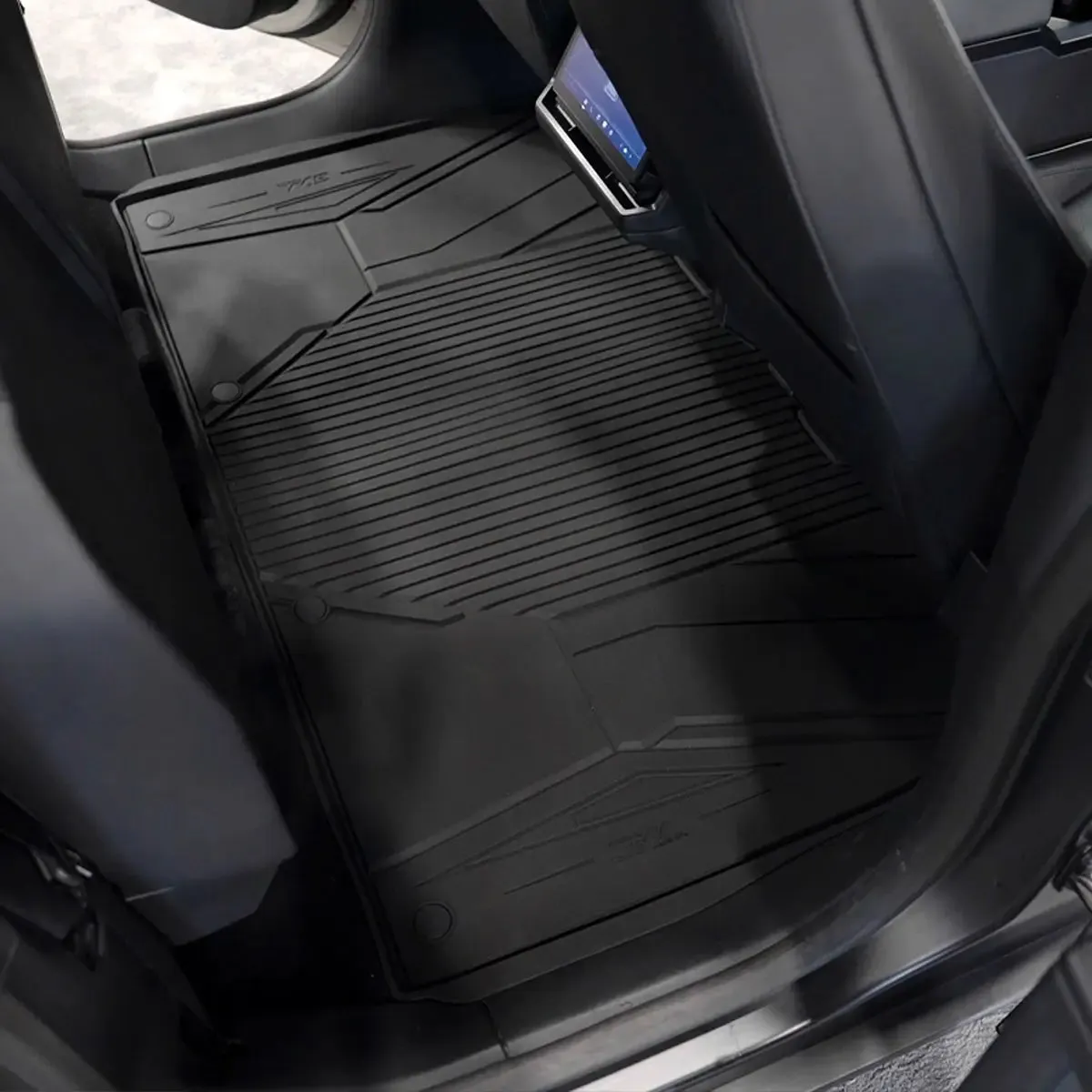 3W Tesla Cybertruck 2023 2024 Custom Floor Mats / Trunk Mats / Bed Mat TPE Material & All-Weather Protection