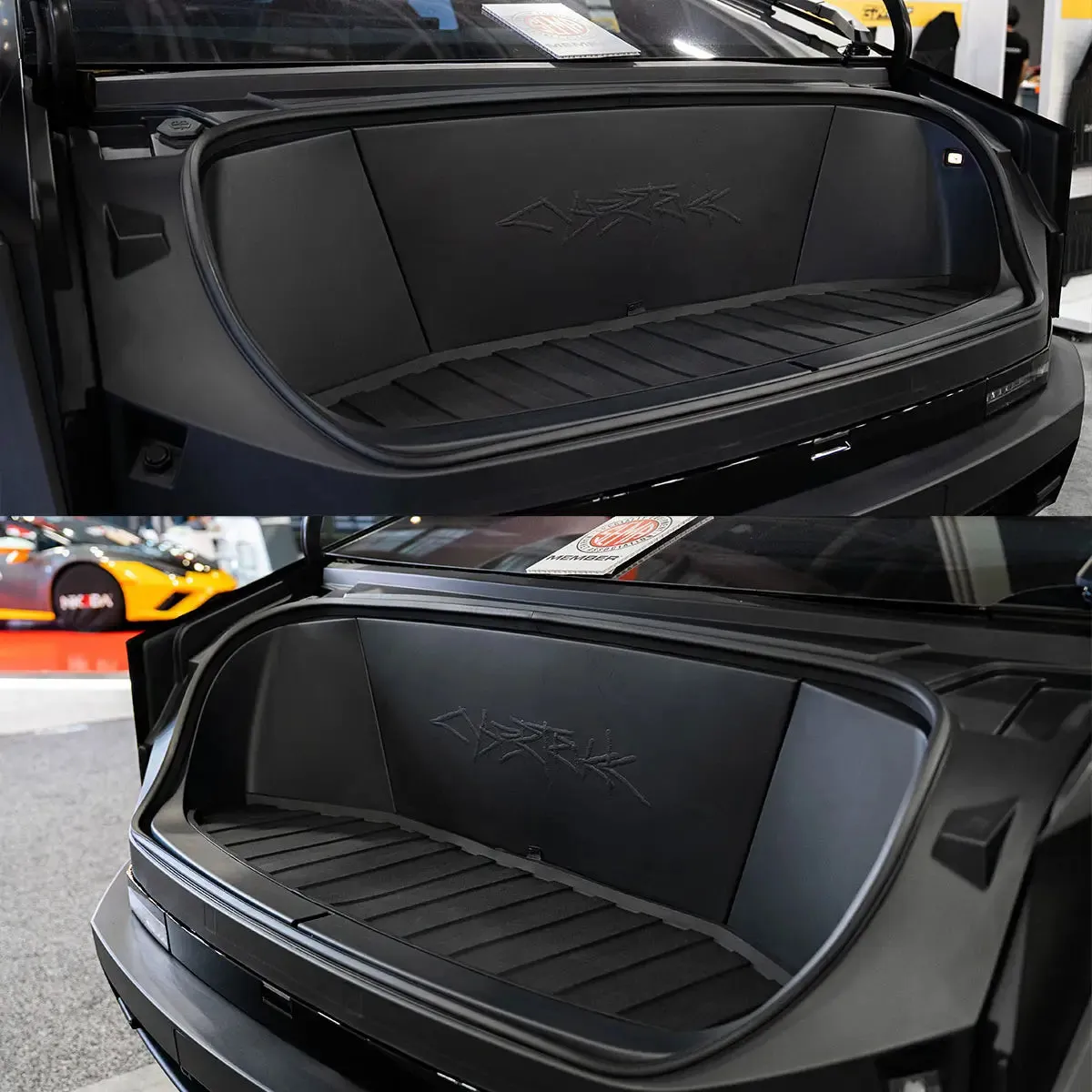 3W Tesla Cybertruck 2023 2024 Custom Floor Mats / Trunk Mats / Bed Mat TPE Material & All-Weather Protection