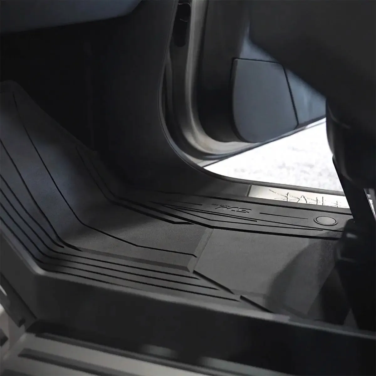 3W Tesla Cybertruck 2023 2024 Custom Floor Mats / Trunk Mats / Bed Mat TPE Material & All-Weather Protection