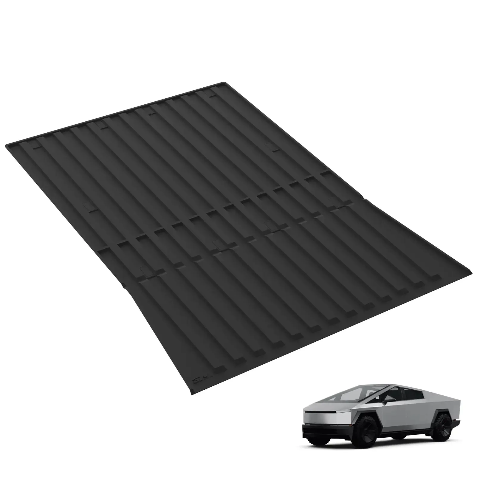 3W Tesla Cybertruck 2023 2024 Custom Floor Mats / Trunk Mats / Bed Mat TPE Material & All-Weather Protection