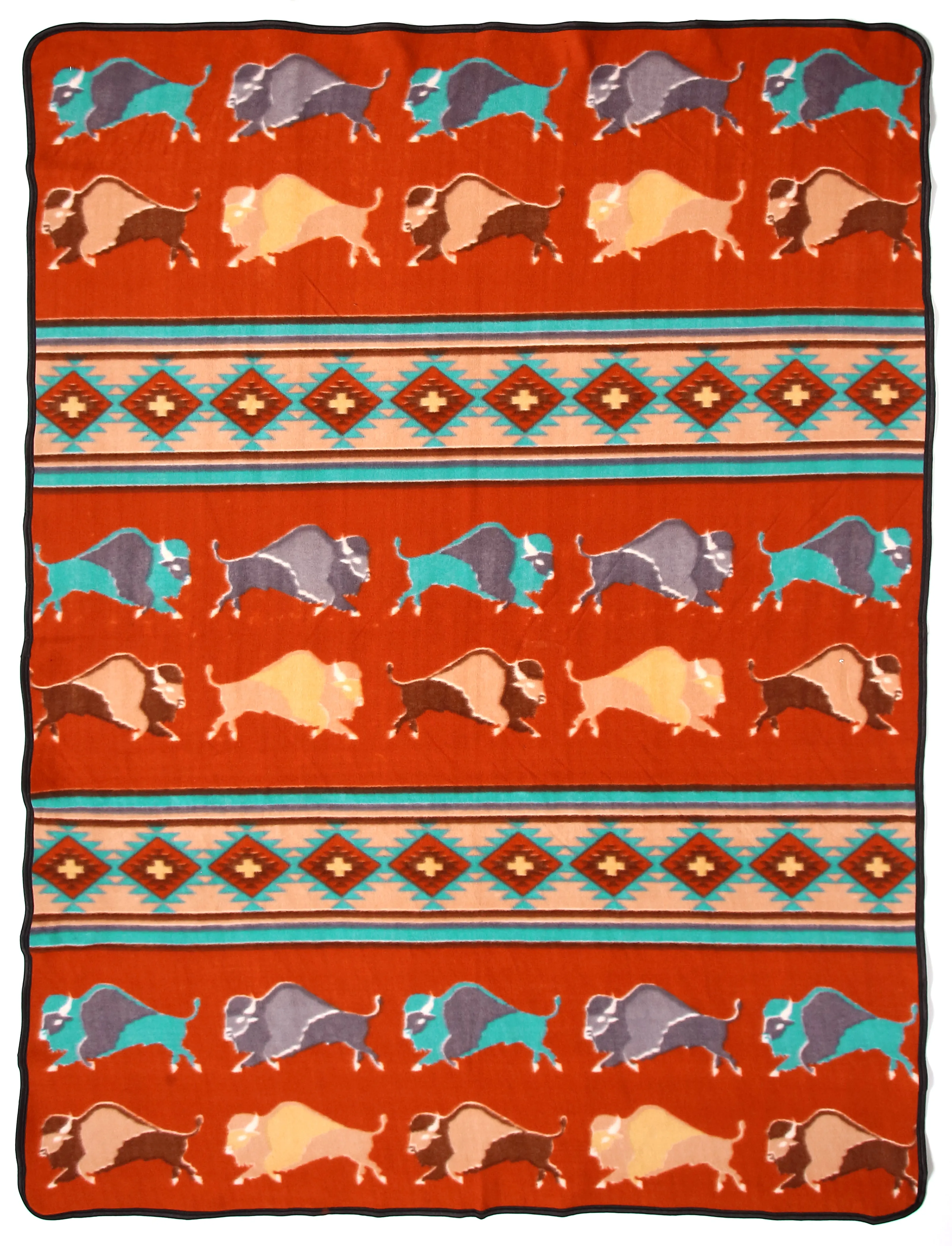60" X 80" Fleece Lodge Blanket #25