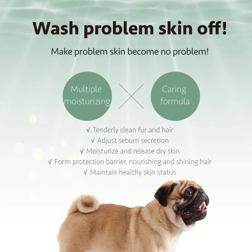 Arf Arf JMS Professional Maintenance Cat & Dog Shampoo - Moisturizing Dog Shampoo with Jojoba Oil and Lavender - Pet Shampoo for Sensitive Skin - Puppy Shampoo Especially for Problem Skin