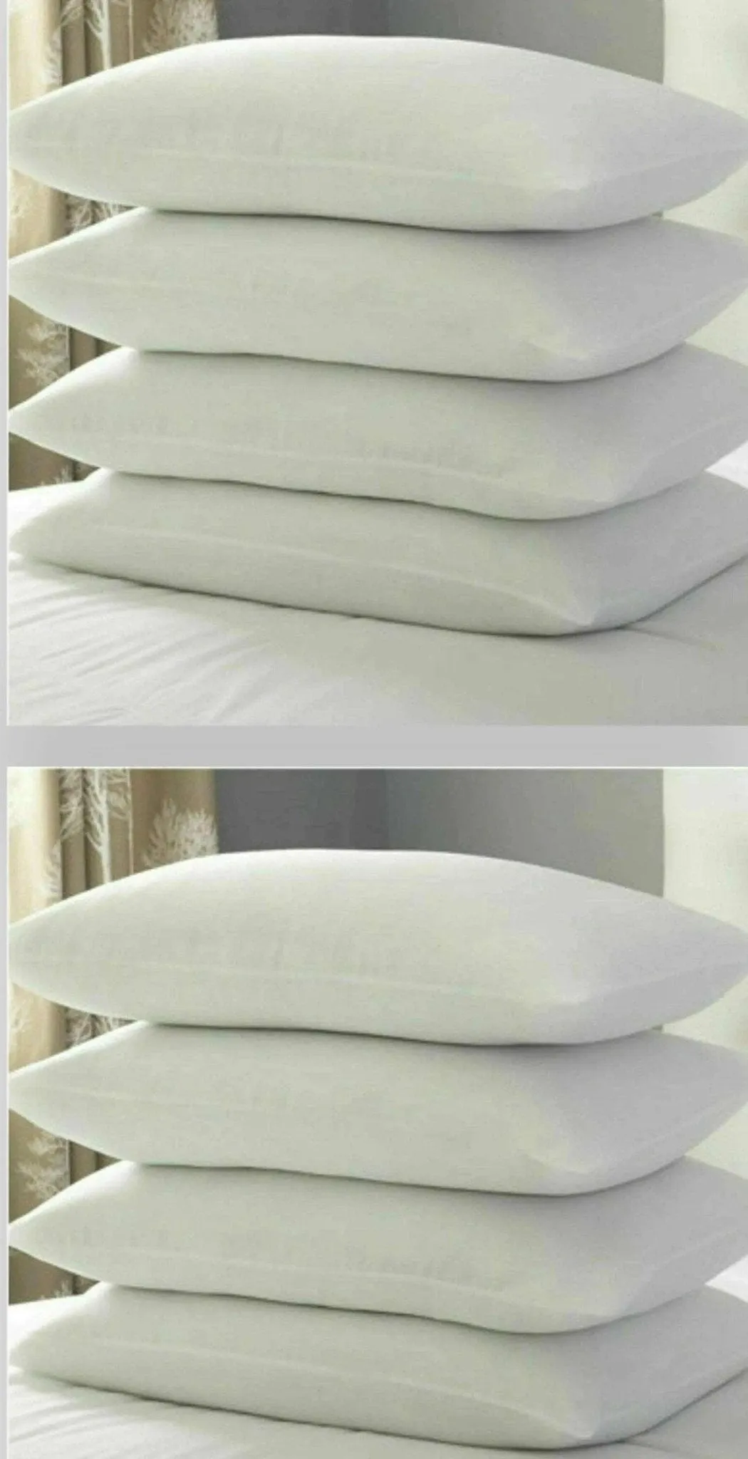 ARLINENS Hollow Fibre Pillows Hotel Quailty Plump Extra Filled Bounce Back Pillows