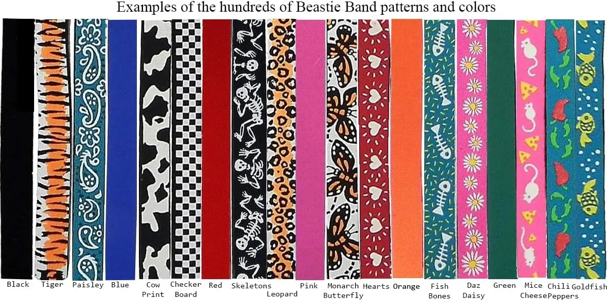 Beastie Band Cat Collar Fat Cat (Green)