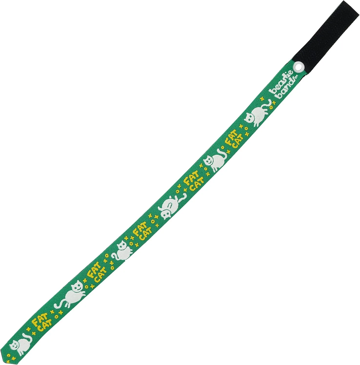Beastie Band Cat Collar Fat Cat (Green)