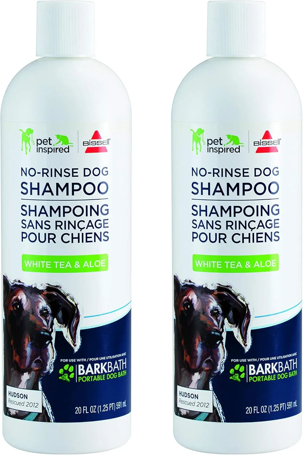Bissell White Tea & Aloe No-Rinse Dog Shampoo for BARKBATH (2-Pack) | 27971