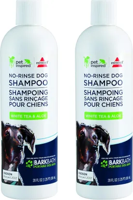 Bissell White Tea & Aloe No-Rinse Dog Shampoo for BARKBATH (2-Pack) | 27971