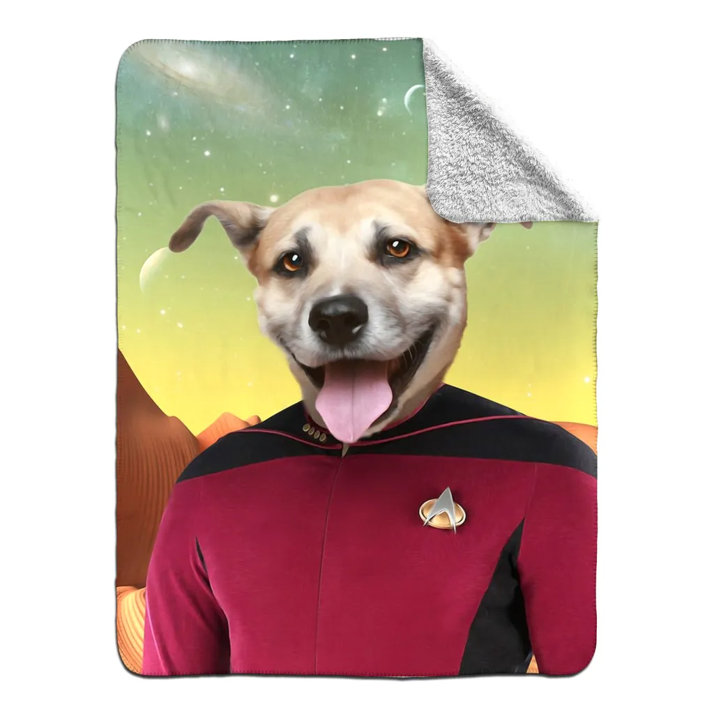 CAPTAIN DIGYARD - FLEECE SHERPA BLANKET