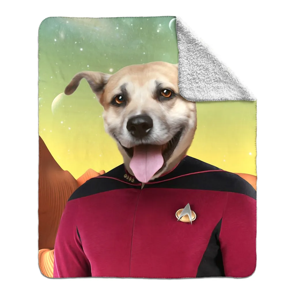 CAPTAIN DIGYARD - FLEECE SHERPA BLANKET