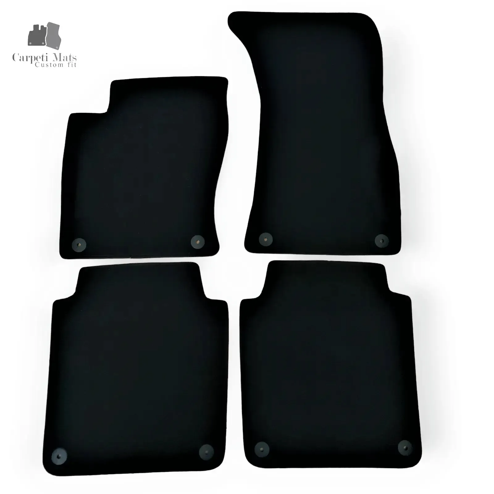 Carpet Car Floor Mats Velour for Audi A8 10.2002-07.2010 long wheelbase-no logo