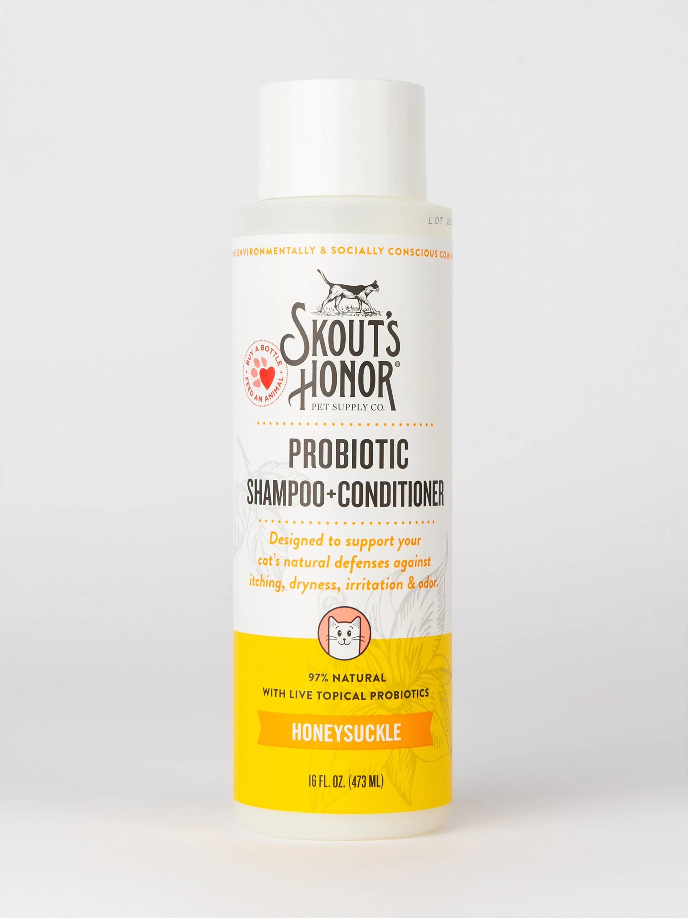Cat Probiotic Shampoo   Conditioner Honeysuckle