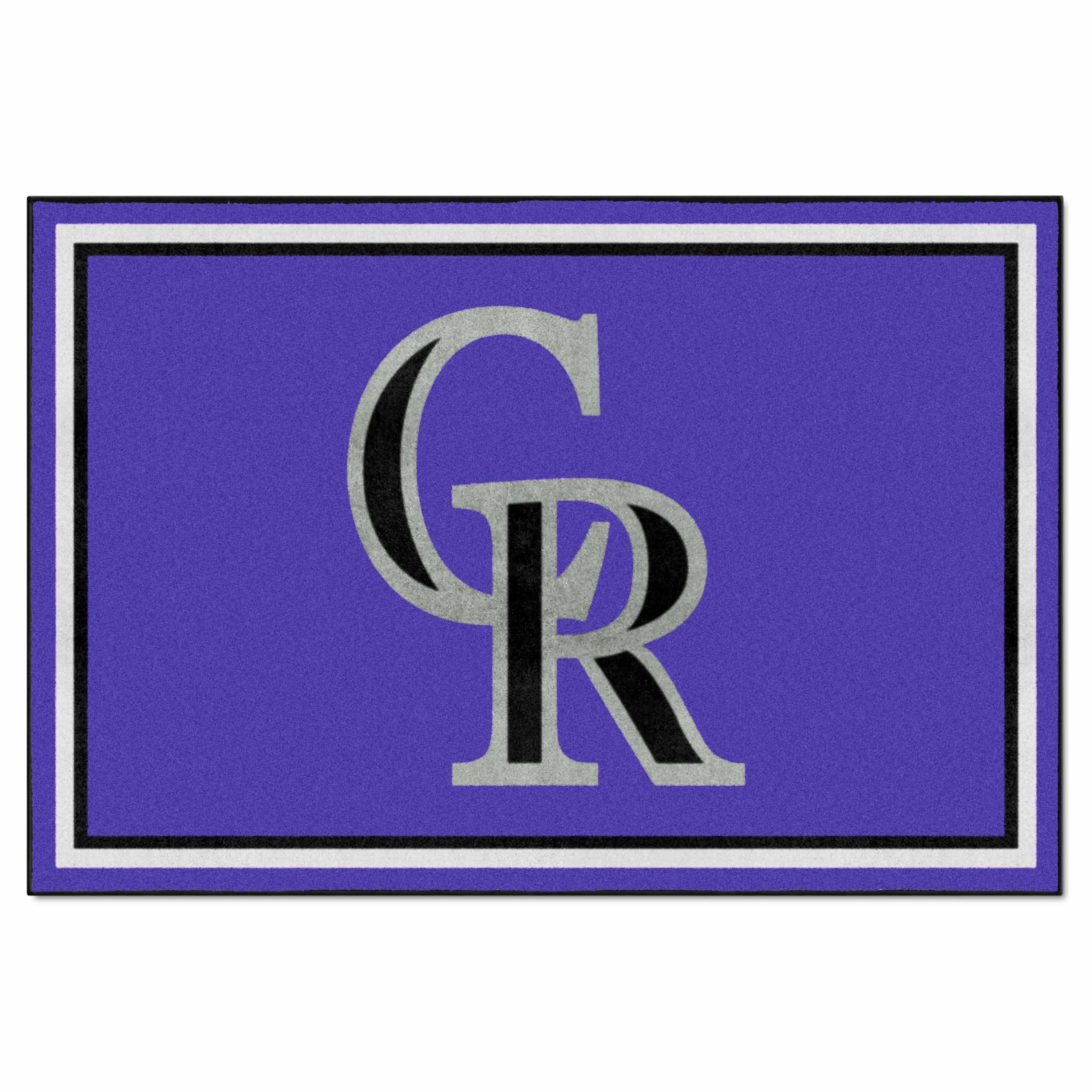 Colorado Rockies 5ft. x 8 ft. Plush Area Rug