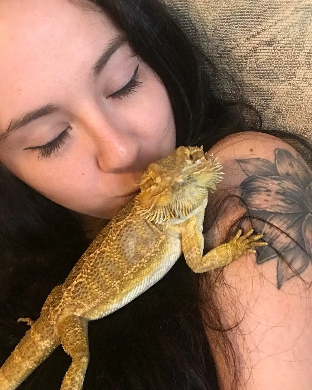 Custom Lizard Pet Pillow | Bearded Dragon Pillow Gift