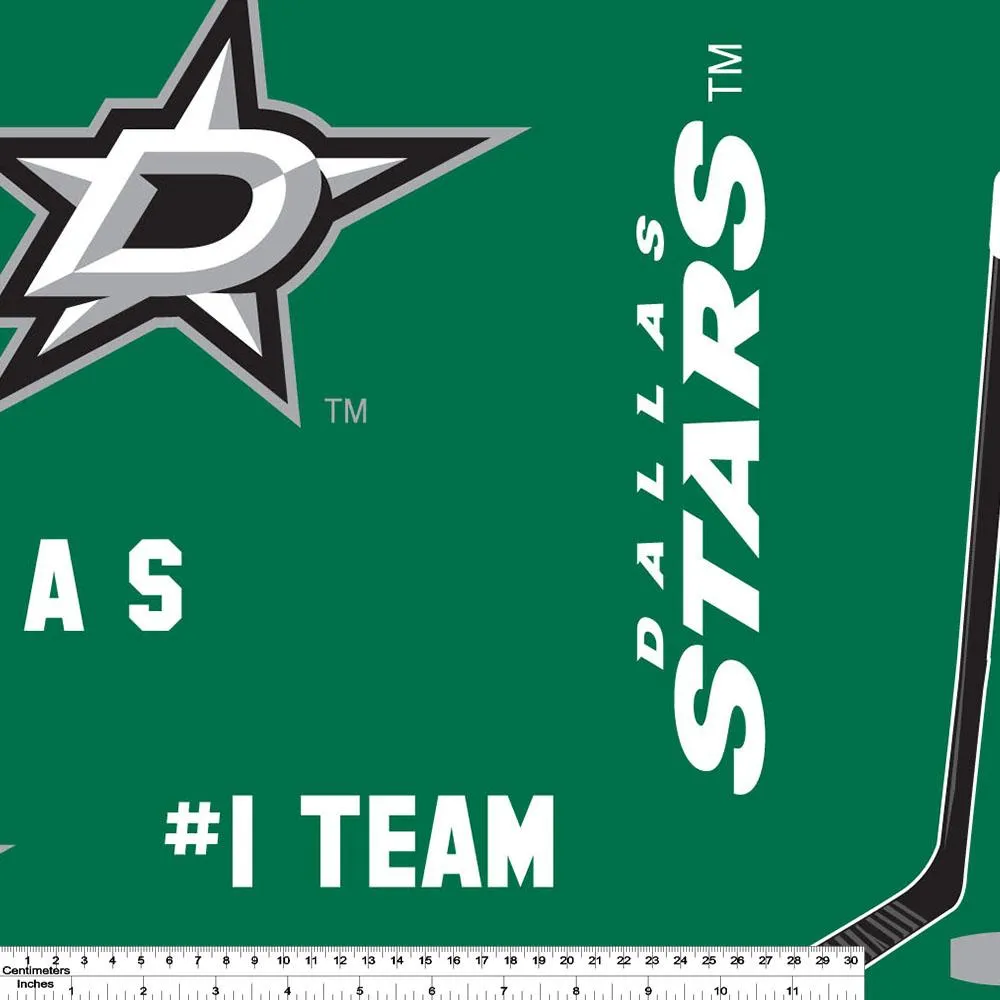 Dallas Stars - NHL Fleece Print - Logo