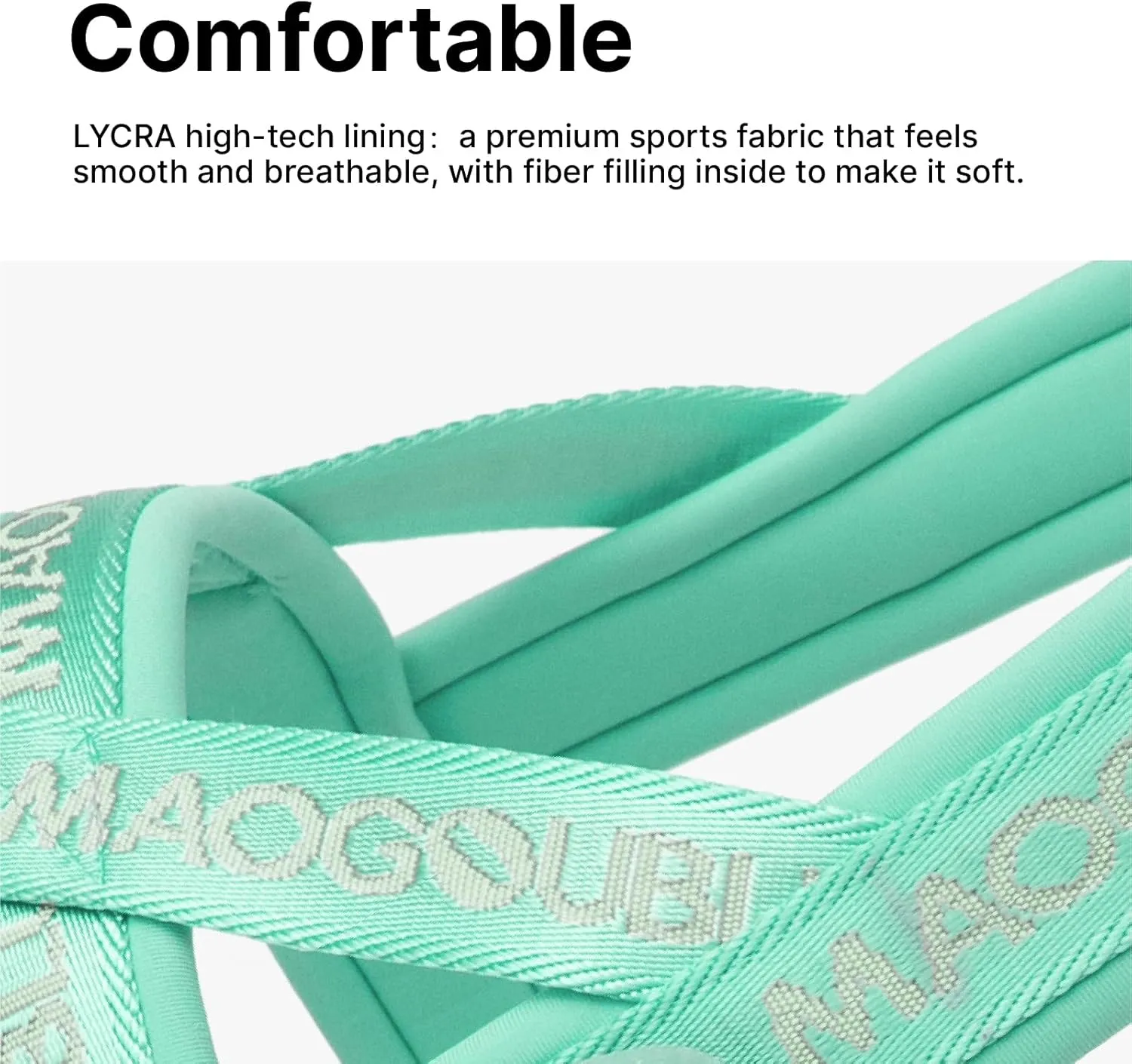 Escape-Proof Dog Harness with No-Choke Comfortable Lycra Fabric Vest and Quick-Release Buckle Easy Control Handle for Puppy Dogs, Easy for Training Walking (Minty Green, XS)