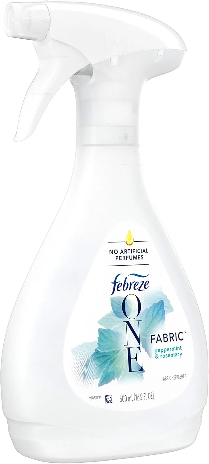 Febreze One Fabric Refresher, Peppermint & Rosemary, 16.9 Fluid Ounce