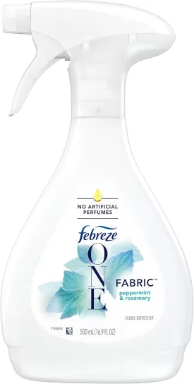 Febreze One Fabric Refresher, Peppermint & Rosemary, 16.9 Fluid Ounce