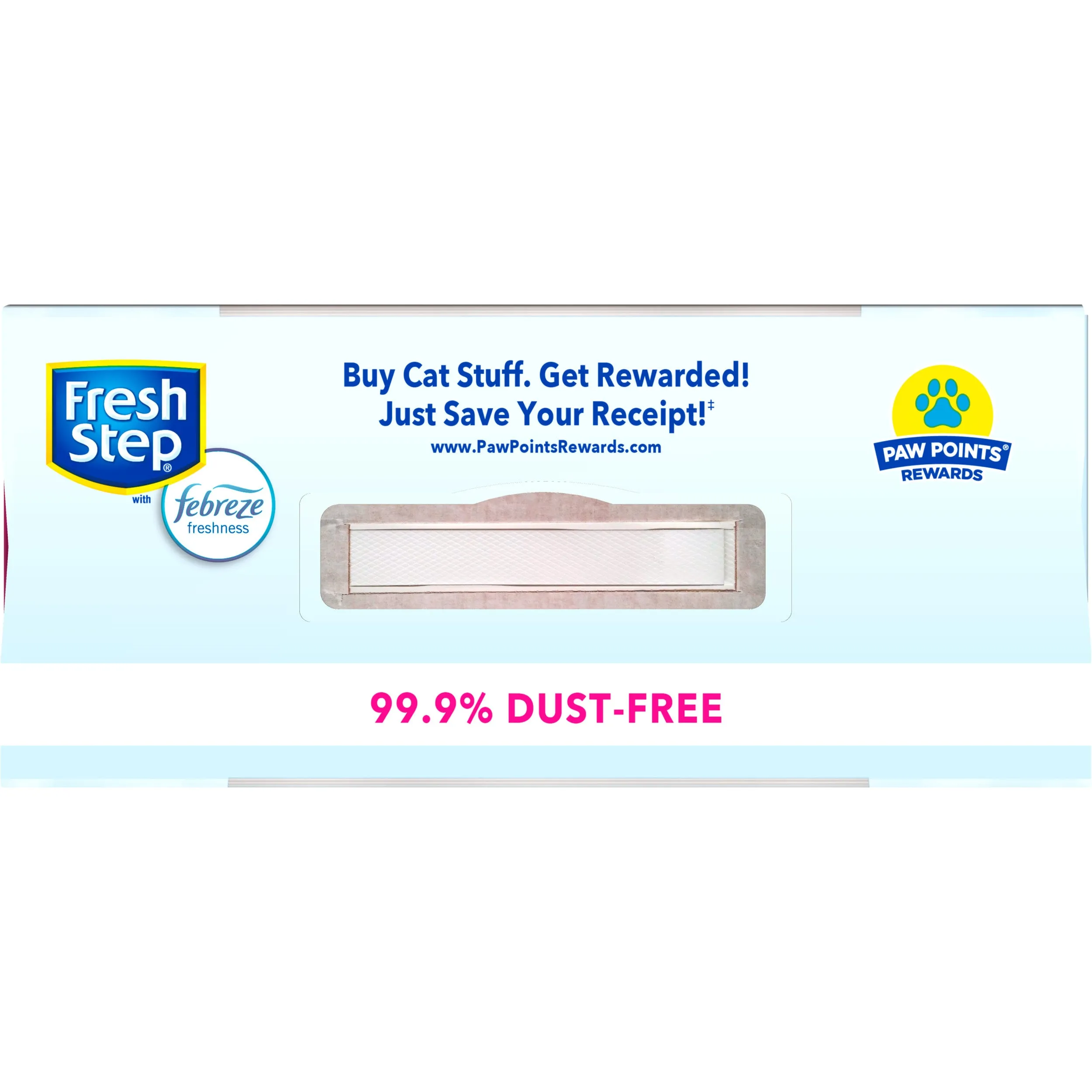 Fresh Step Lightweight Extreme Scented Litter with Febreze, Clumping Cat Litter, 15.4 lb