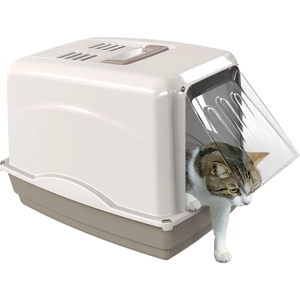 Georplast Vicky Cat Litter Box Grey