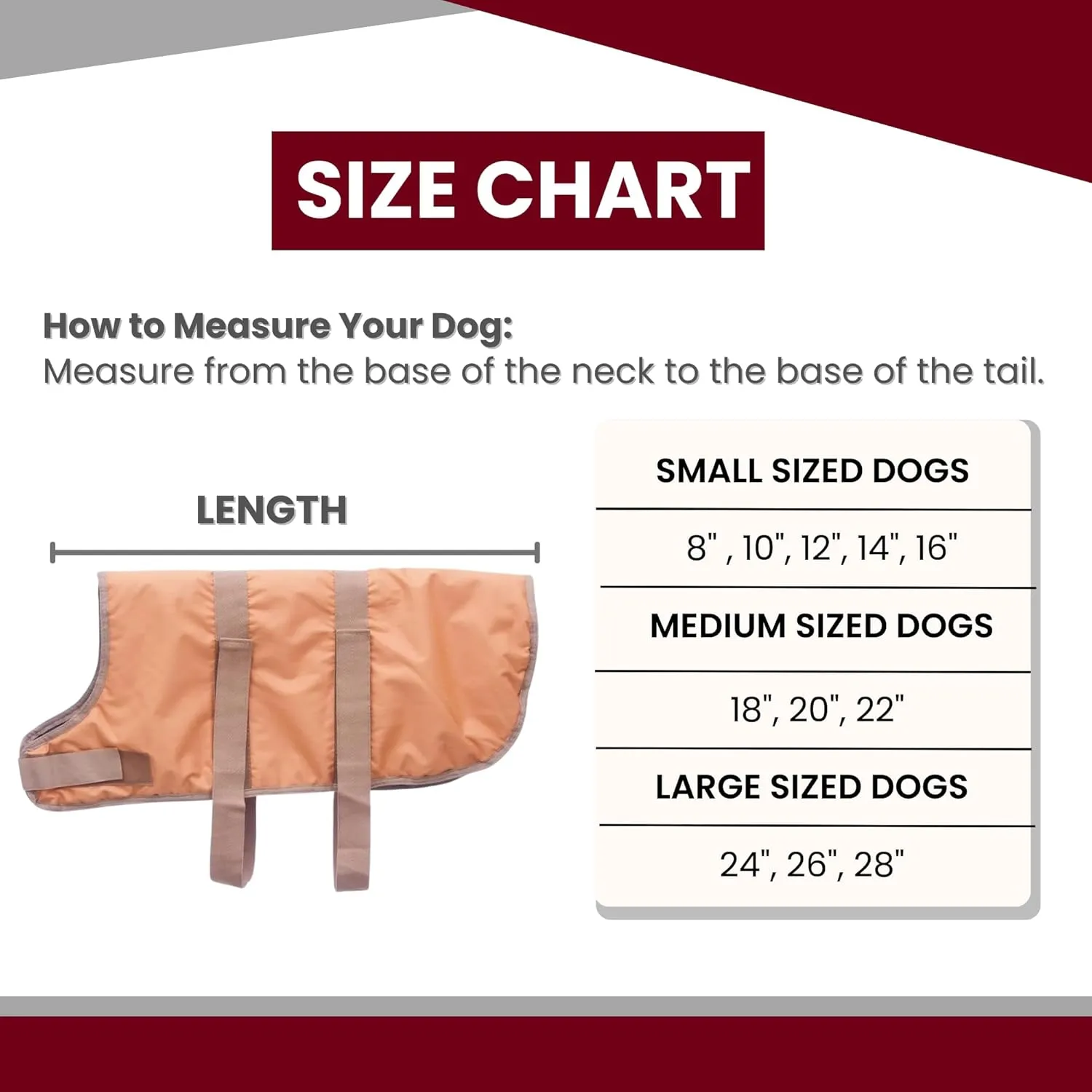 Jeffers Breathe Comfort Ripstop Dog Blanket, Apricot Tan Natural, 20" Medium - Waterproof, Windproof, Breathable, Durable - Ideal for Outdoor, Indoor, Travel - Machine Washable Insulation