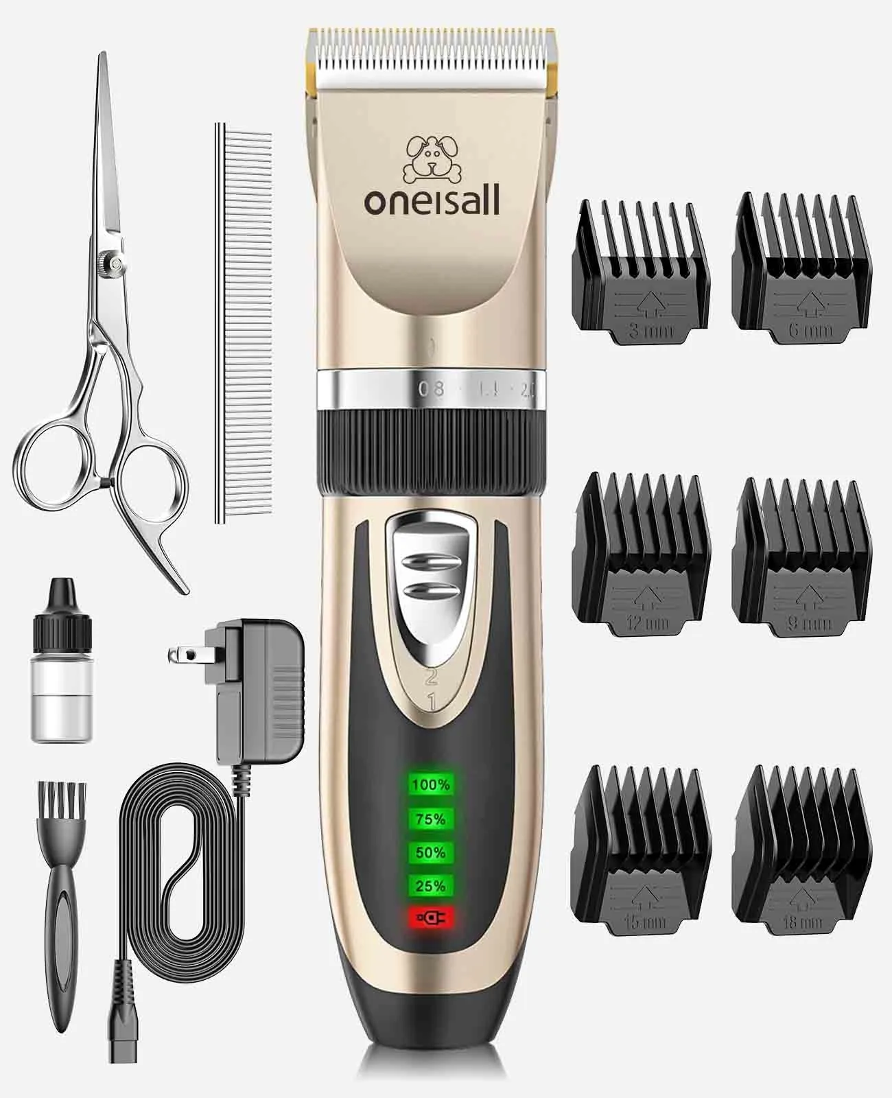 Oneisall X2 2 Speed Dog Grooming Clippers