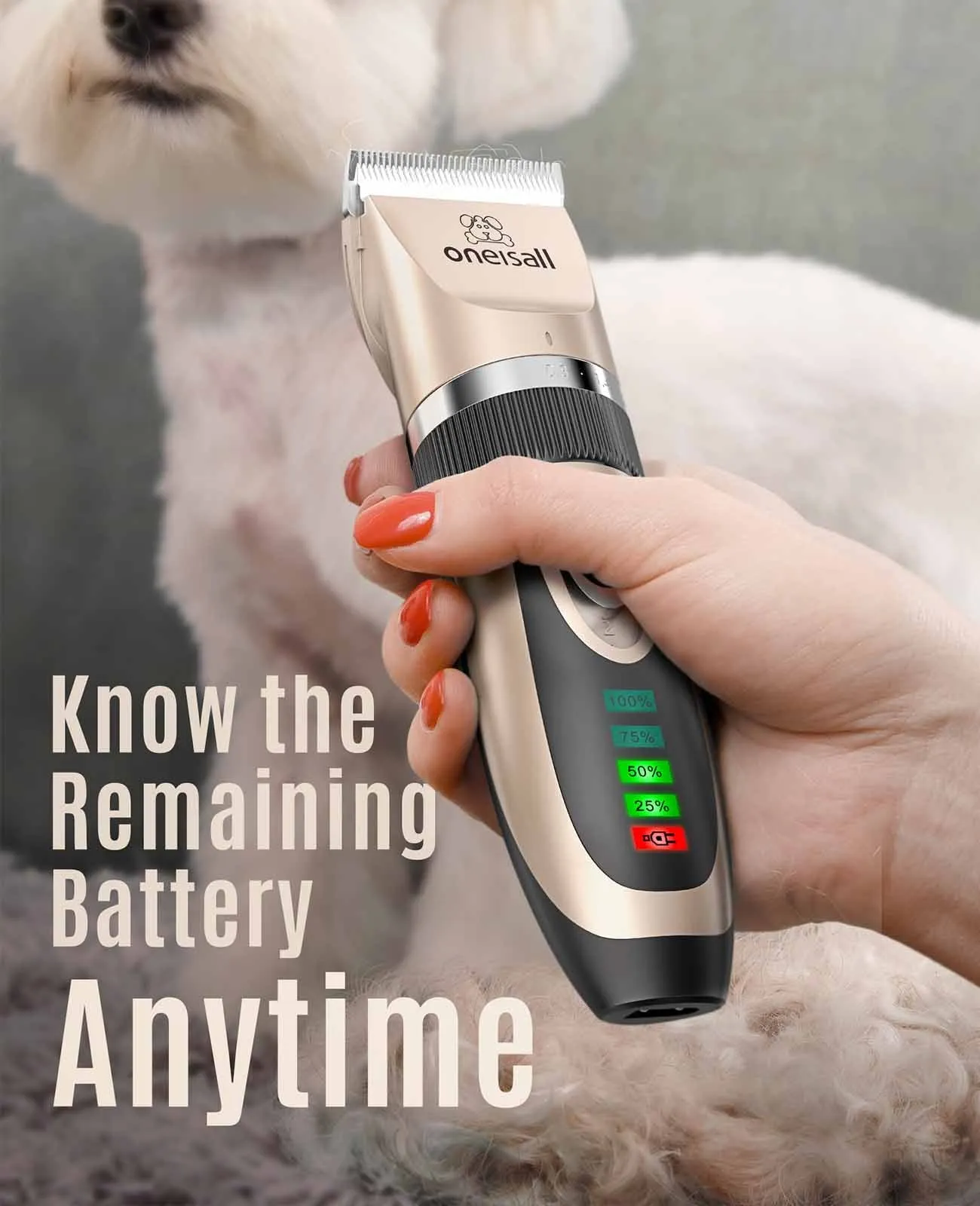 Oneisall X2 2 Speed Dog Grooming Clippers