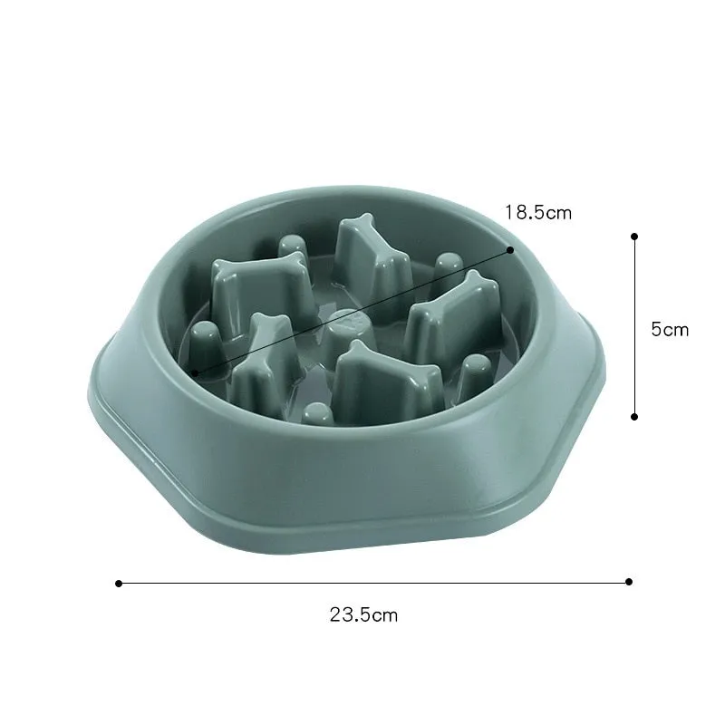 Pet Dog Slow Feeder Bowl