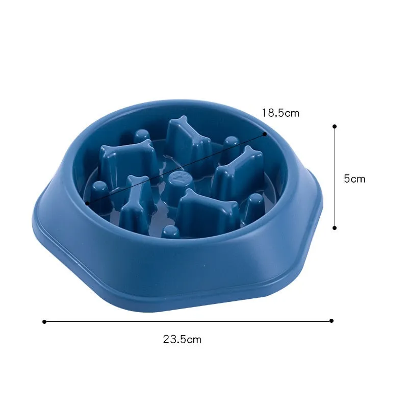 Pet Dog Slow Feeder Bowl