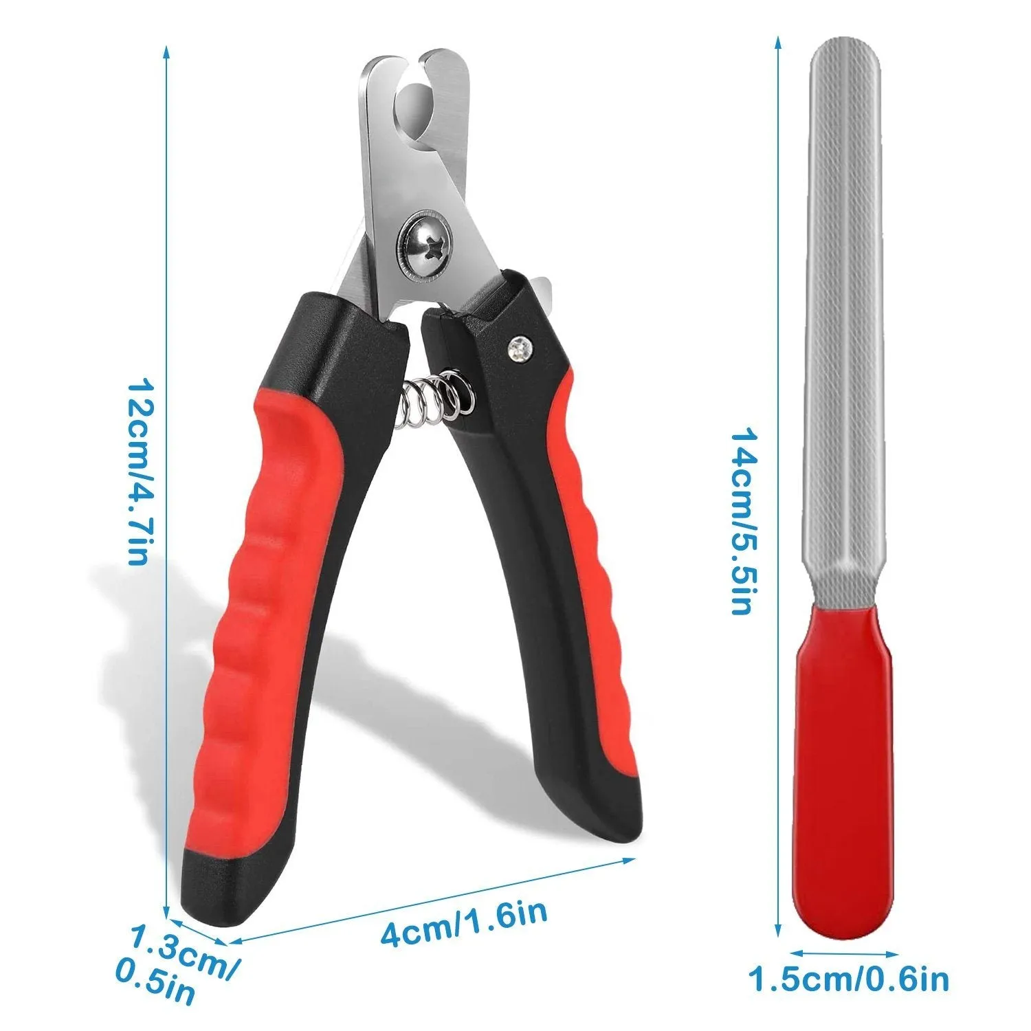 Pet Nail Trimmer  with Safety Guard to Avoid Over-Cutting Nails