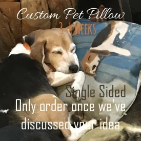 Pet Pillow | Custom Pillow | Throw Pillow | Pillows | Custom Dog Gifts | Custom Gift | Custom Cat Pillow | Custom | Home Decor | Embroidery