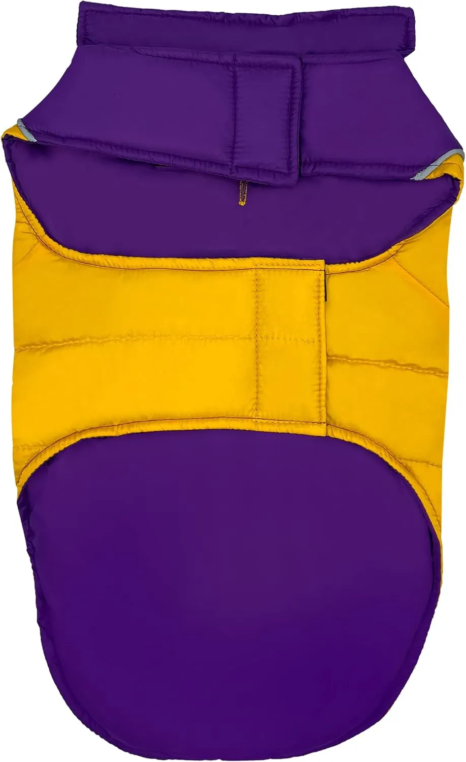Pets First NBA Los Angeles Lakers Puffer Vest, Small, Waterproof, for Dogs & Cats
