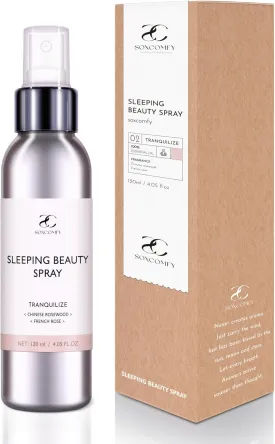 Pillow Ritual Aromatic, Calming and Relaxing Pillow Mist, Linen and Fabric Spray, Infused with Natural Essential Oils Roses and rosewood 4.05 oz