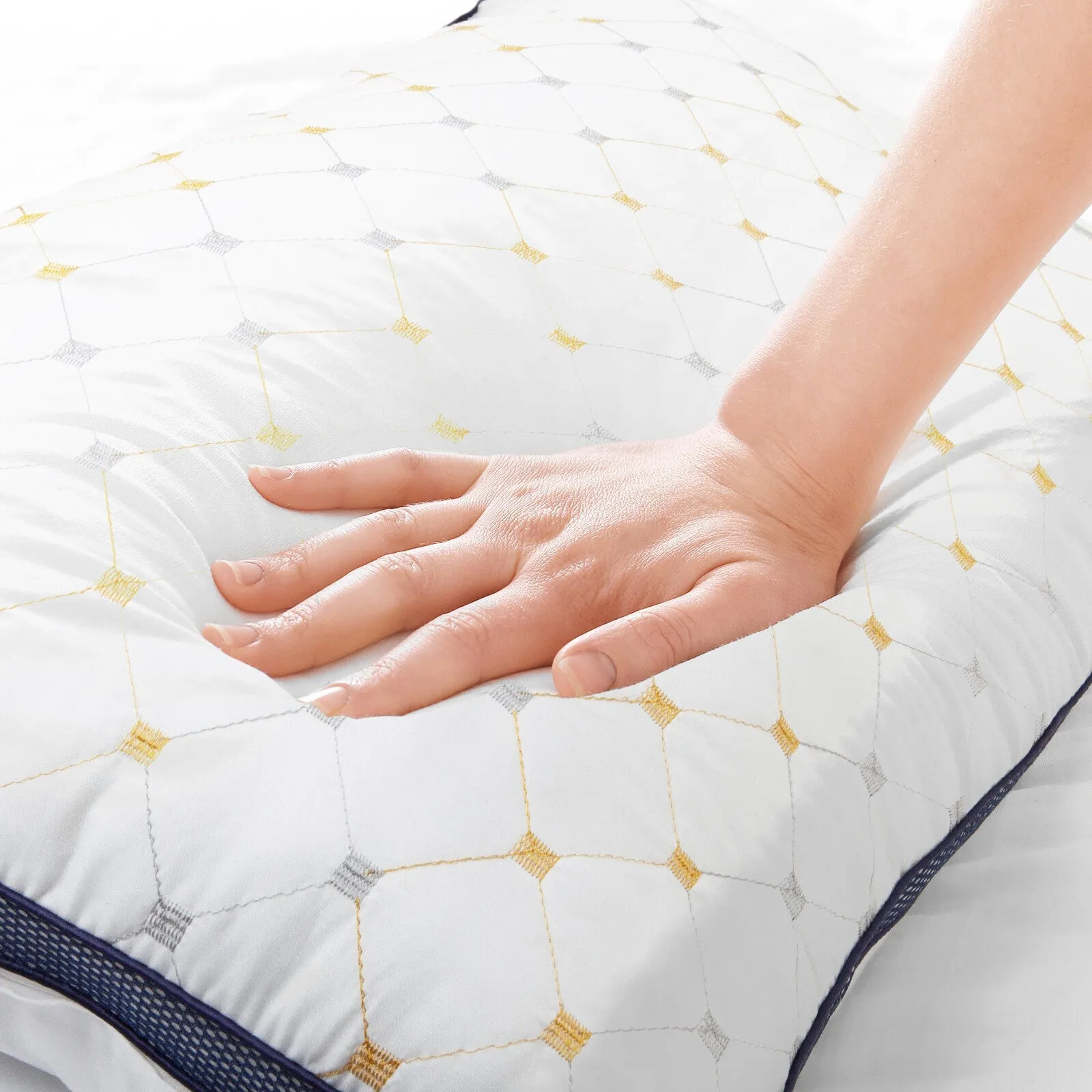 Royal comfort bedding set 1 x 1200tc 4 piece sheet set and 2 x air mesh pillows