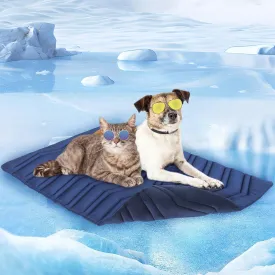 SCENEREAL Dog Cooling Mat for Crate, Thicken Self-Cooling Dog Pad Reversible (Cool & Warm), 36"x23" Pet Cool Bed for M Large XL Dogs,Kennel Sofa Mats Machine Washable, Durable Non-Toxic Gel, Outdoor