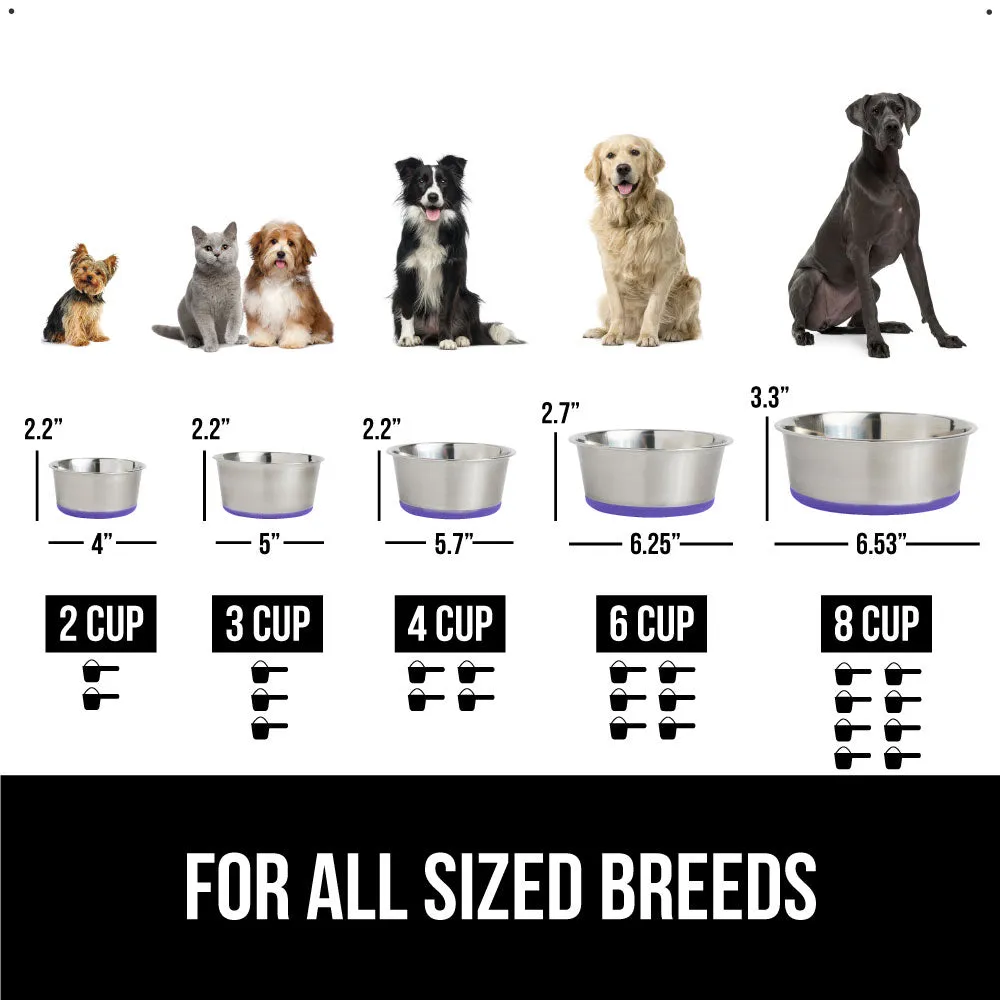 Stainless Steel Dog Bowl (Single)