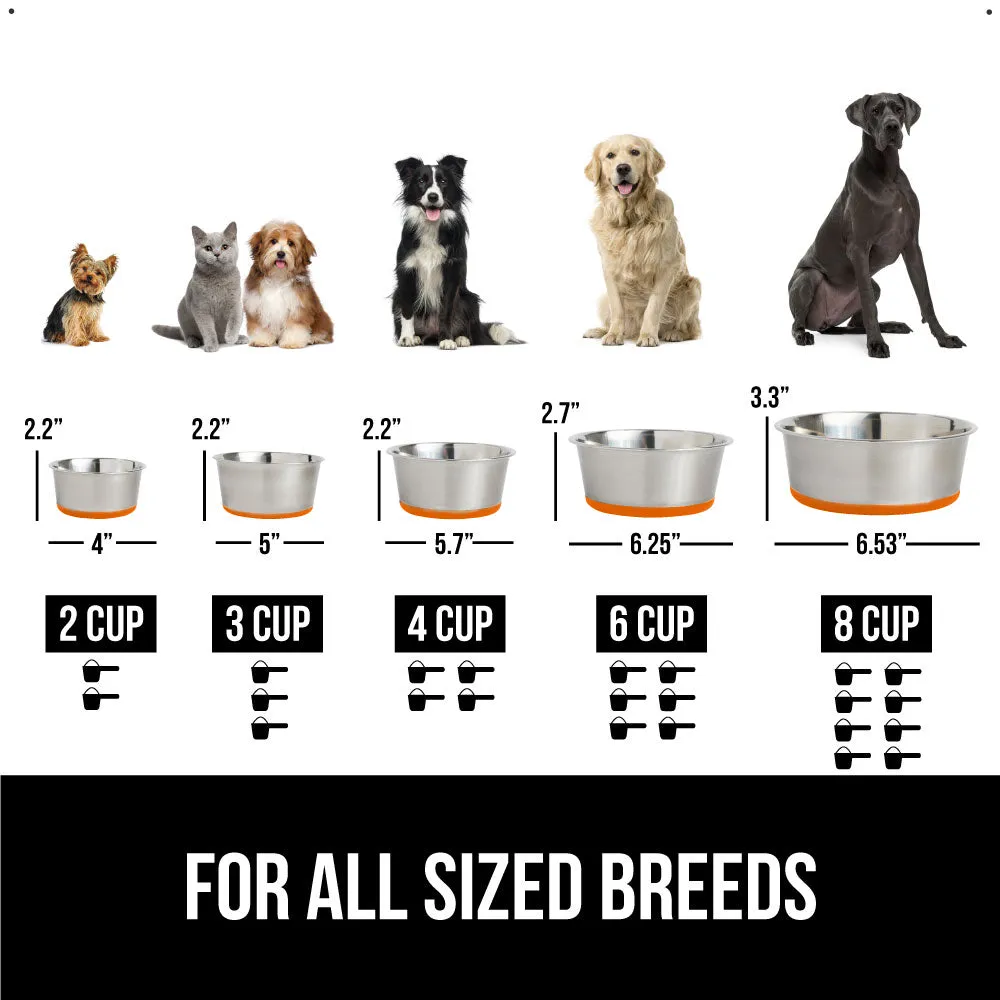 Stainless Steel Dog Bowl (Single)