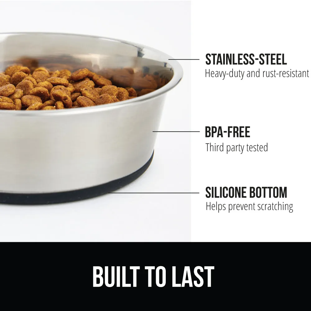 Stainless Steel Dog Bowl (Single)