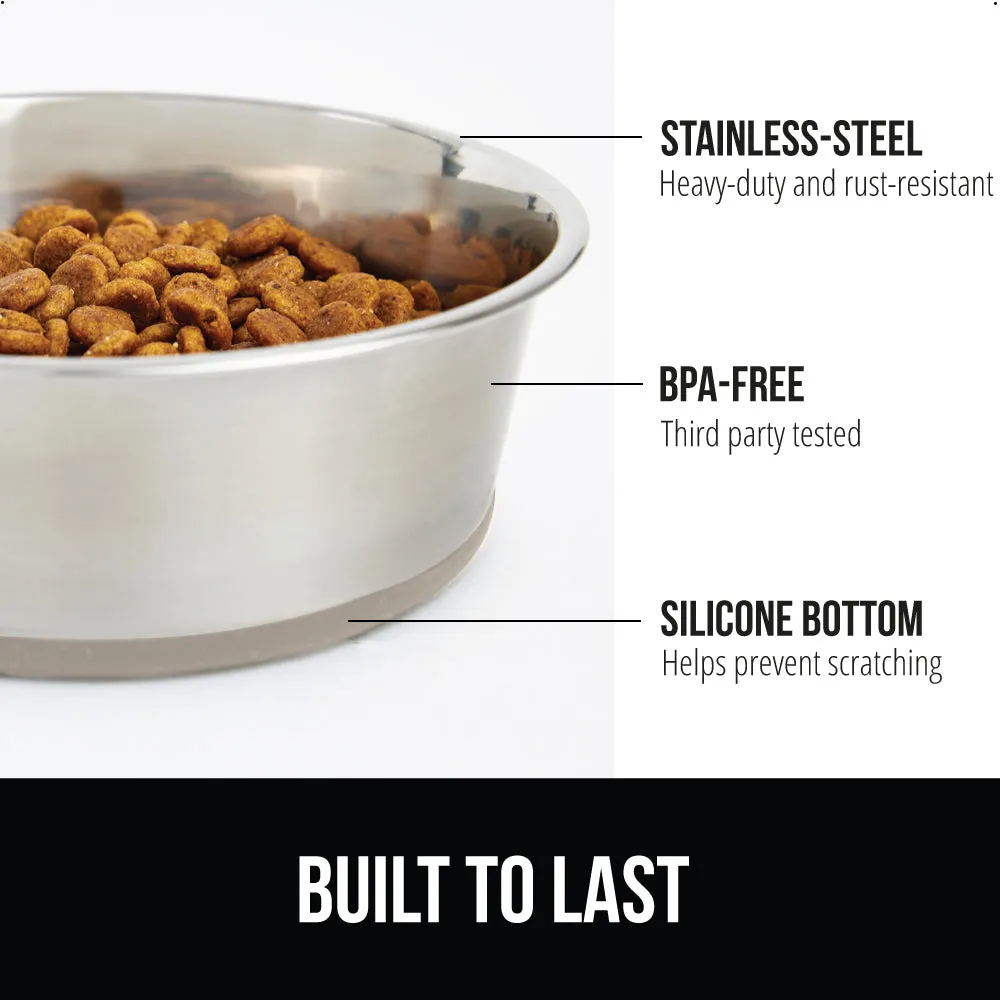 Stainless Steel Dog Bowl (Single)