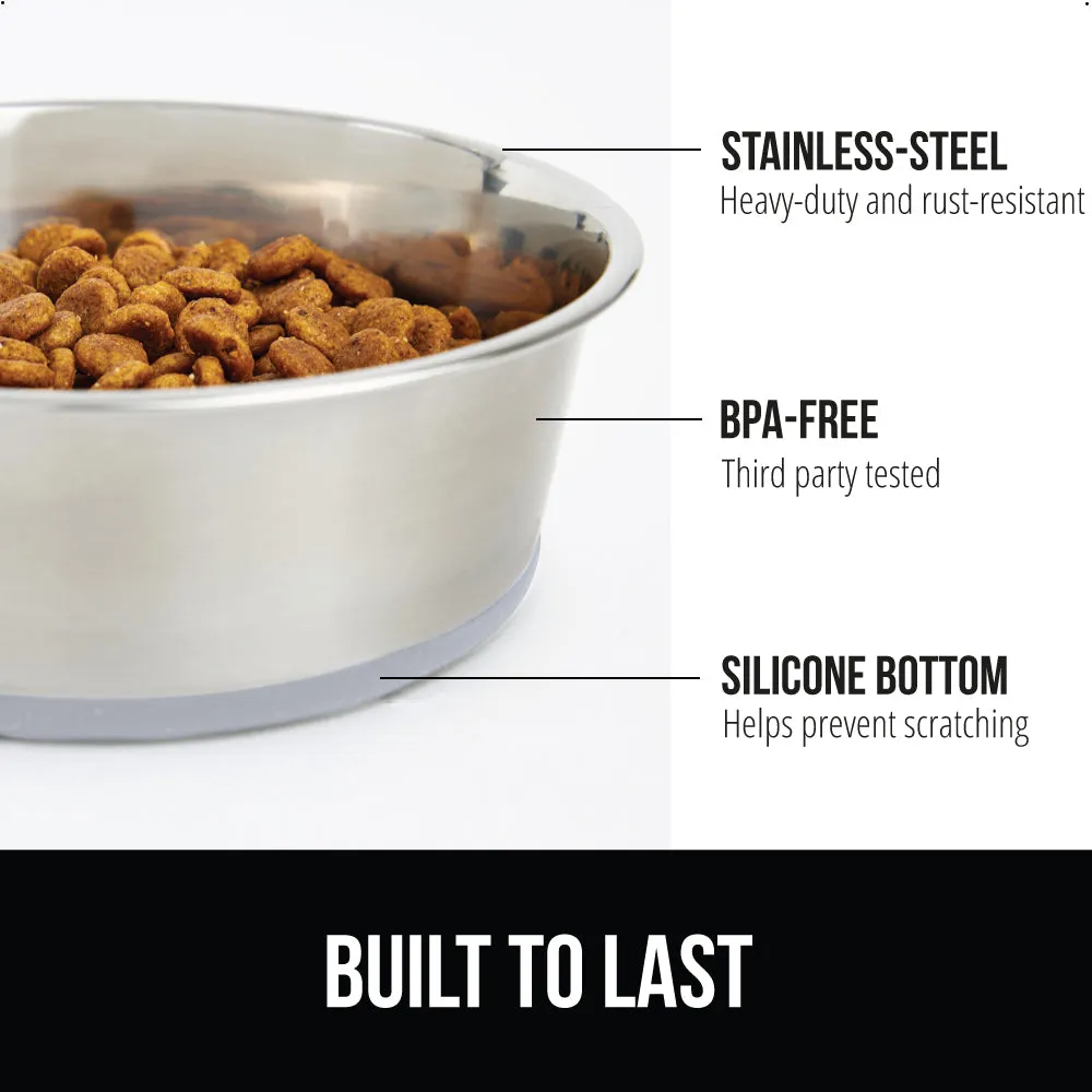 Stainless Steel Dog Bowl (Single)