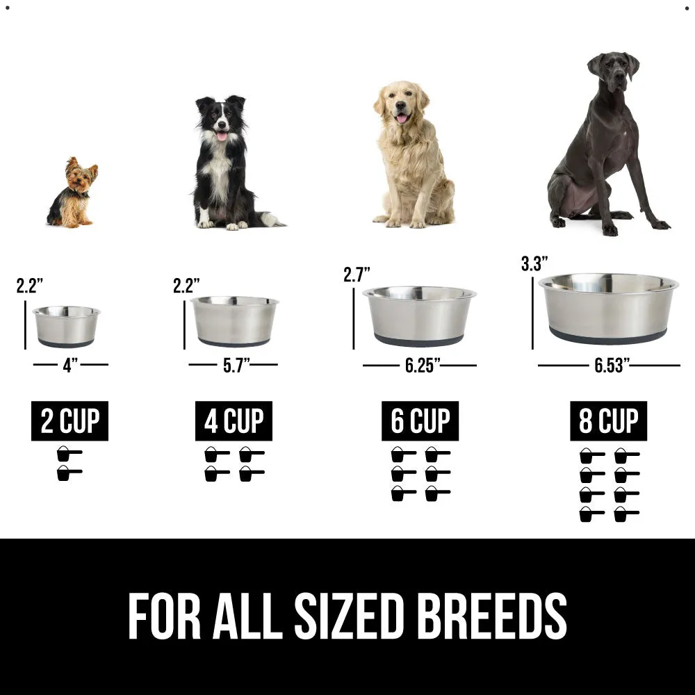 Stainless Steel Dog Bowl (Single)