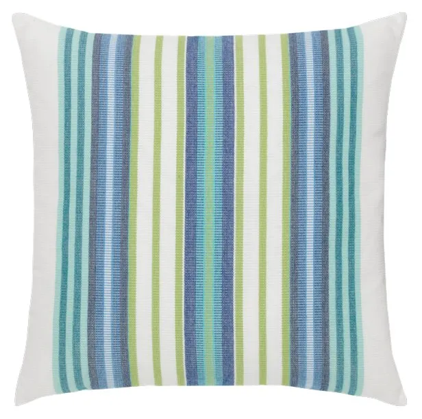 Summer Season Stripe Sunbrella® Outdoor Pillows
