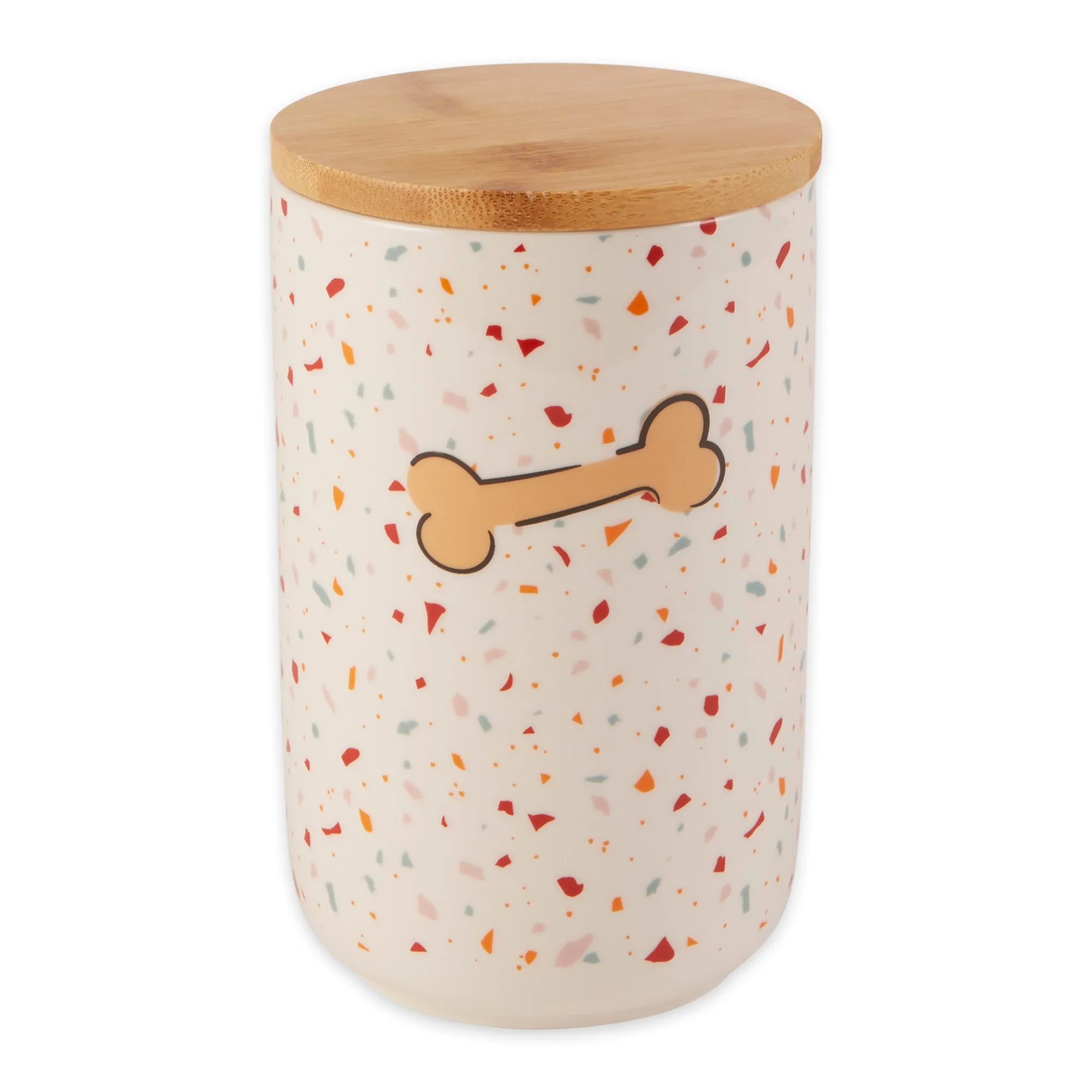 Terrazzo Pet Treat Canister - 4.5 Cup Capacity