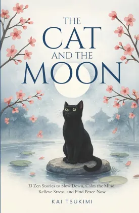 The Cat and The Moon - 33 Zen Stories: Slow Down, Calm the Mind, Relieve Stress, and Find Peace Now - Includes Reflections for Beginners (Zen Tales) Hardcover  May 18, 2025