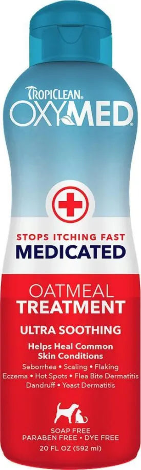 TropiClean OxyMed Medicated Anti-Itch Conditioning Treatment for Pets