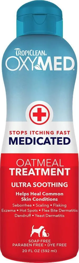 TropiClean OxyMed Medicated Anti-Itch Conditioning Treatment for Pets