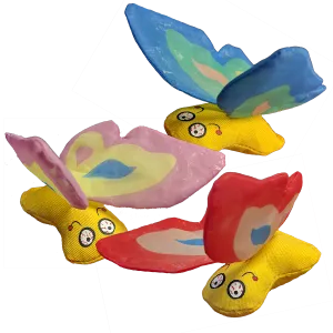Yeowww! Catnip - Butterflies Cat Toy