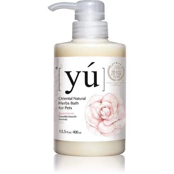 YU Camellia Nourish Formula Shampoo For Pets (2 Sizes)